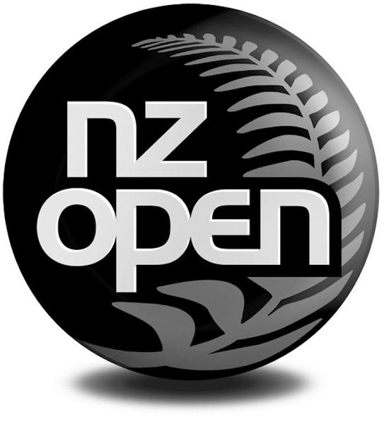 The official 2014 NZ Open logo